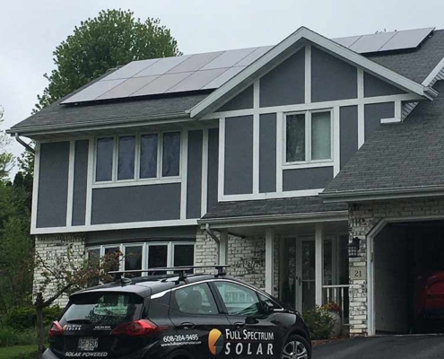 home with solar Madison---5.18kW