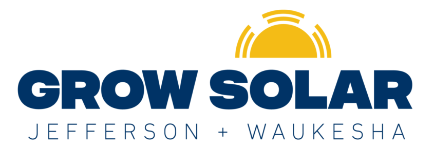 Grow Solar Jefferson and Waukesha logo